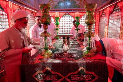  تصاویری از داخل ضریح مطهر امامزاده صالح (ع) تهران