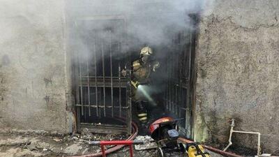  آتش‌سوزی مرگبار در کارگاه رنگرزی تهران