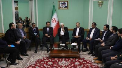  دیدار معاون اول رئیس‌جمهور با نمایندگان دانشجویان ایرانی دانشگاه‌های روسیه