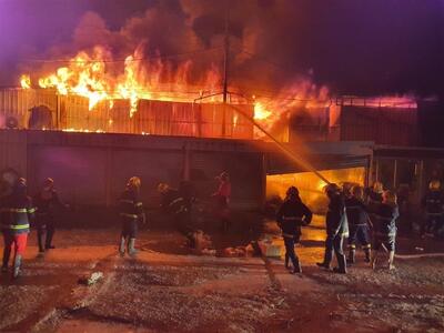  مهار آتش‌سوزی گسترده در بغداد - ایران ویو 24