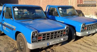  حراج 10 دستگاه خودرو وانت های کارکرده (سهامی خاص) شامل : نیسان وانت ،مگان،پژو پارس، پراید