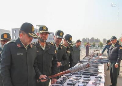  عکس/ رونمایی از کشفیات فرماندهی انتظامی شرق تهران