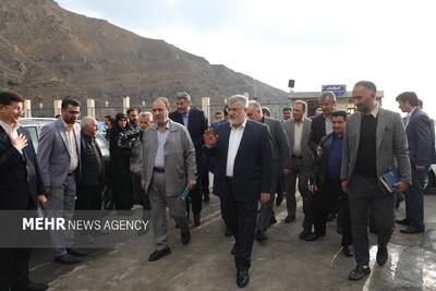  بازدید میدانی استاندار تهران از روستای امامزاده داوود(ع)