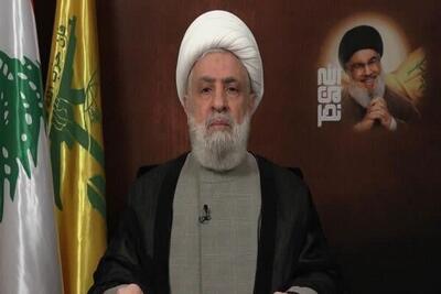  آغاز سخنرانی دبیرکل حزب الله به مناسبت شهادت «محمد عفیف النابلسی»