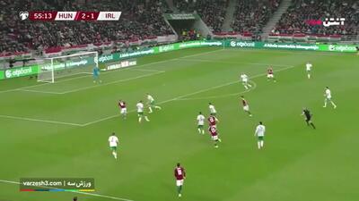  خلاصه بازی مجارستان 2 - ایرلند 3