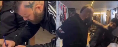  فیلم شوکه کننده از کتک زدن یک کارگر توسط بلاگر ایرانی - سلام نو