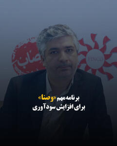  برنامه‌ مهم «وصنا» برای افزایش سودآوری