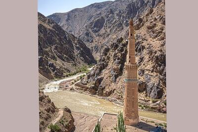  عکس‌هایی جدید از آخرین وضعیت منار جام در غور