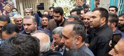  مراسم ترحیم خواهر محمود احمدی‌نژاد برگزار شد/ کدام چهره‌های سیاسی حاضر بودند؟ + تصاویر