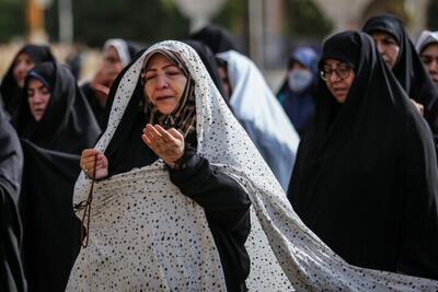  نماز باران در حرم شاهچراغ(ع) برگزار شد + فیلم
