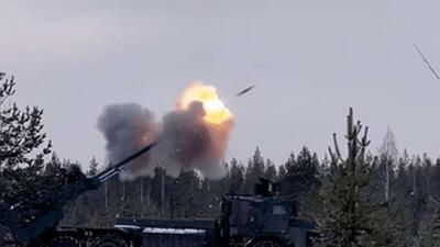  رزمایش توپخانه‌ای فنلاند نزدیک مرز روسیه