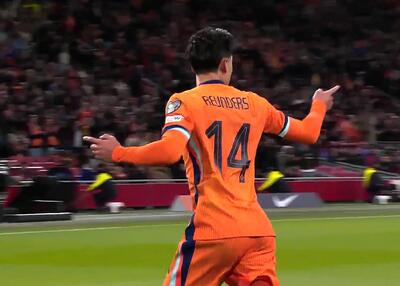  گل اول هلند به لیتوانی توسط ریندرز