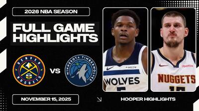  خلاصه بسکتبال مینه سوتا تیمبرولوز - دنور ناگتس