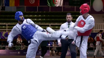  حامد اصغری در نیمه نهایی شکست خورد