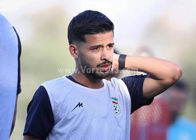  قایدی فقط یک تمرین در کنار تیم ملی!