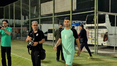  آغاز تمرین تیم ملی برای بازی با ازبکستان