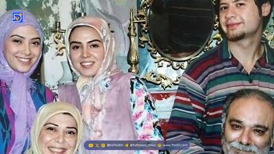  عکسی از خانه ابدی نادیا دلدار گلچین، طلای سریال سه در چهار و پدرش که سنگ قبرشان مشترک است