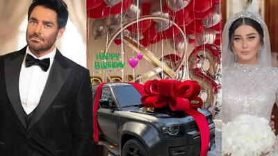  آلبوم تولد آیسان آقاخانی همسر محمدرضا گلزار