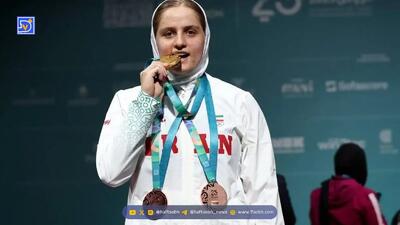  آرزوی مهسا بهشتی وزنه‌بردار موفق ایران؛ دوست دارم دکتر شوم
