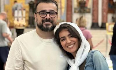  قاب گرم مادرانه: سلفی جدید مونا کرمی و پسرش در یک عصر پاییزی!
