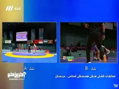  احمدی‌وفا به فینال نرسید