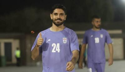  محمد عمری آماده برای اولین بازی ملی