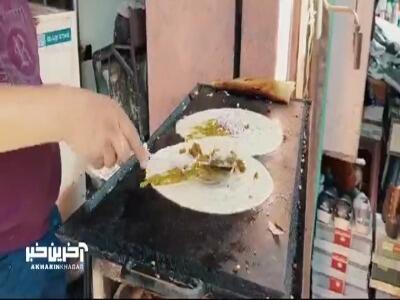  لحظاتی از سفر سروش صحت به هندوستان و آشنایی با غذاهای مختلف