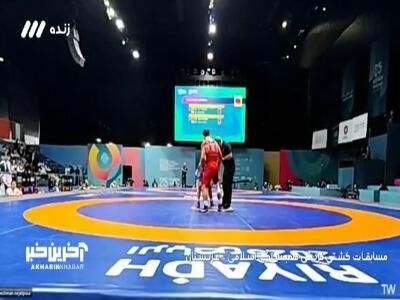  استارت عالی کشتی فرنگی ایران در عربستان
