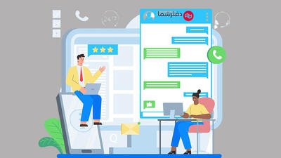  تلفن ابری + گفتگوی آنلاین؛ فرمول موفقیت تیم‌های فروش و پشتیبانی