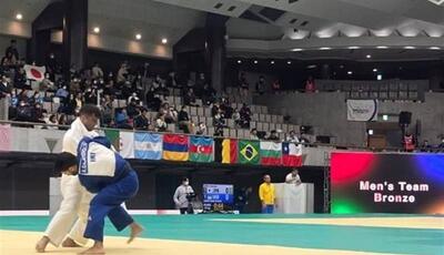  ثبت پنجمین مدال ایران به نام تیم جودو