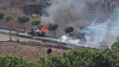  یک شهید در حمله جدید رژیم صهیونیستی به خودرویی در جنوب لبنان