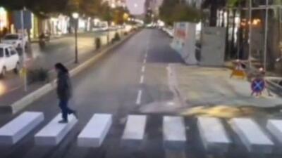  رنگ‌آمیزی ۳‌بعدی خطوط عابرپیاده در سبزوار!