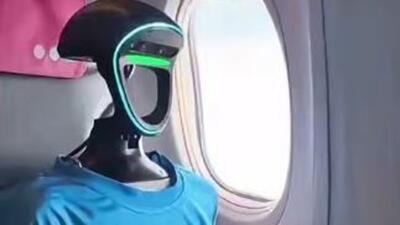  پرواز آزمایشی با ربات انسان‌نما