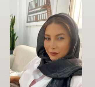  فریبا نادری با چادر گلدار فضای مجازی را ترکاند + عکس فریبا نادری