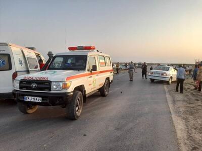  تصادف مرگبار خودروی حامل اتباع غیرمجاز در خاش