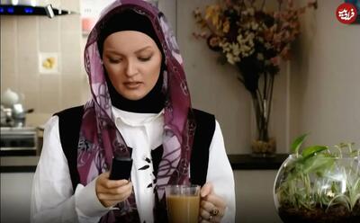  «بیتا» سریال آوای باران در لباس چارلی چاپلین