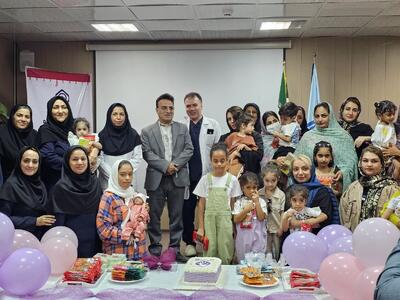  بزرگداشت روز جهانی نوزادان نارس در بیمارستان خلیج‌فارس بندرعباس برگزار شد