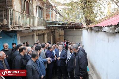  سفر استاندار تهران به بخش کن