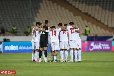  ترکیب اصلی تیم ملی مقابل ازبکستان