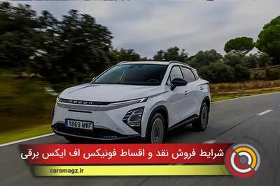  شرایط نقد و اقساط فونیکس FX برقی با قیمت جدید + ابان 1404