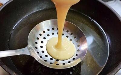  طرز تهیه شیرینی ترکی فقط با یک کفگیر در ماهیتابه