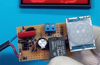  ساخت مدار سنسور حرکتی راه پله؛ گام به گام و ساده