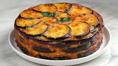  «طرز تهیه کیک بادمجان؛ دستور یک غذای بدون گوشت و سالم »
