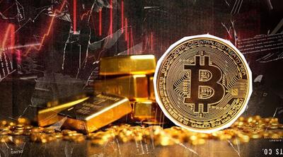  شرایط نوسانی در بازار ارز/کدام دارایی از پرتفوی ما محافظت می‌کند: بیت‌کوین یا طلا؟