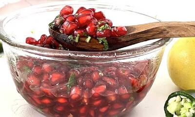  طرز تهیه ترشی انار و لبو / این ترشی فانتزی مجلسی را از دست ندهید