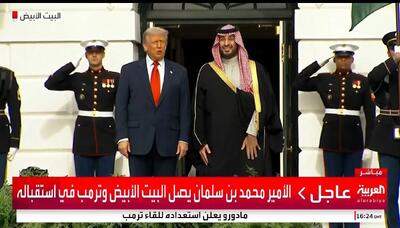  استقبال دونالد ترامپ از ولیعهد عربستان در کاخ سفید/ دیداری با محوریت فروش اف-35 به ریاض