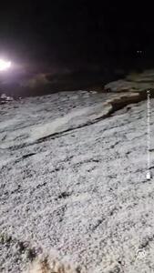  بارش تگرگ شدید در عربستان
