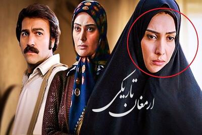  قابی صمیمی از لیلا زارع «بازیگر سریال ارمغان تاریکی» کنار پسرش!