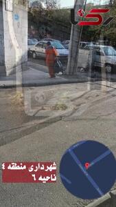  به‌کارگیری کودک ۱۱ ساله در پیمانکاری شهرداری تهران +فیلم