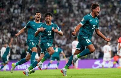  عراق با پیروزی دراماتیک، راهی پلی‌آف شد